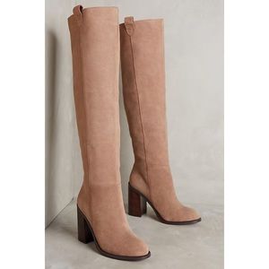 Kelsi Dagger Harman Tall Boots Genuine Suede 6.5